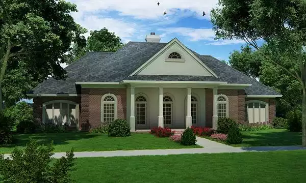 image of country house plan 3161
